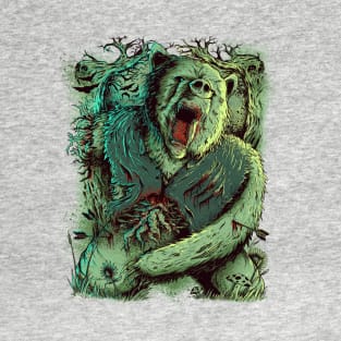 This is a zombie Bear T-Shirt